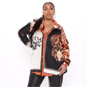 Button up blouse size 1XL